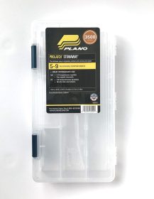Plano Tackle Boxes,4 pack of 3500 Prolatch Stowaway Tackle Utility Boxes, Fishing Tackle Storage, blue